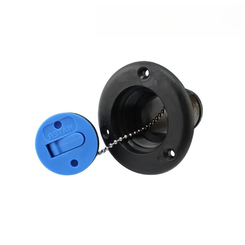 1pcs 38MM Water Tank Cover Water Inlet, Refueling Port RV Yacht Plastic Water Inlet, Ship Accessories