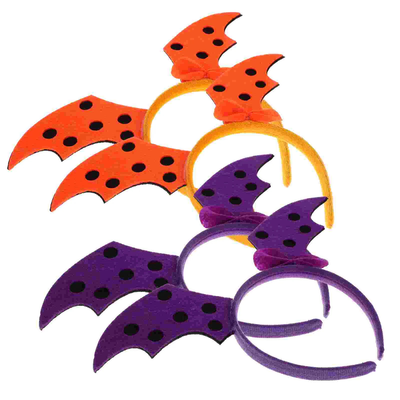 4 Pcs Halloween Costume Props Headband Hair Bands Headbands Clothing Cosplay Party