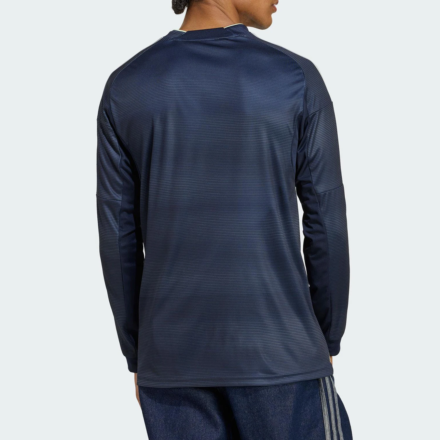Adidas genuine summer men's slim fit football training long sleeved shirt JP3939