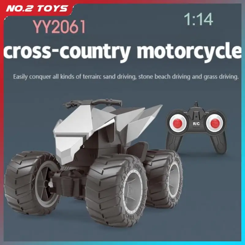 2.4G Remote Control Cross Country Motorcycle Toys for Children All Terrain Driving High Speed RC Off Road Vehicle Motorcycle Car