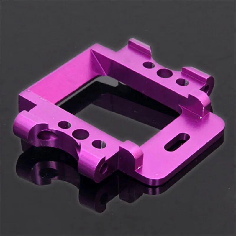 Accessori per parti di aggiornamento HSP per auto RC da 1 pezzo 102261 102061   Supporto per scatola ingranaggi posteriore in alluminio Modelli in scala 1/10 su strada 94102