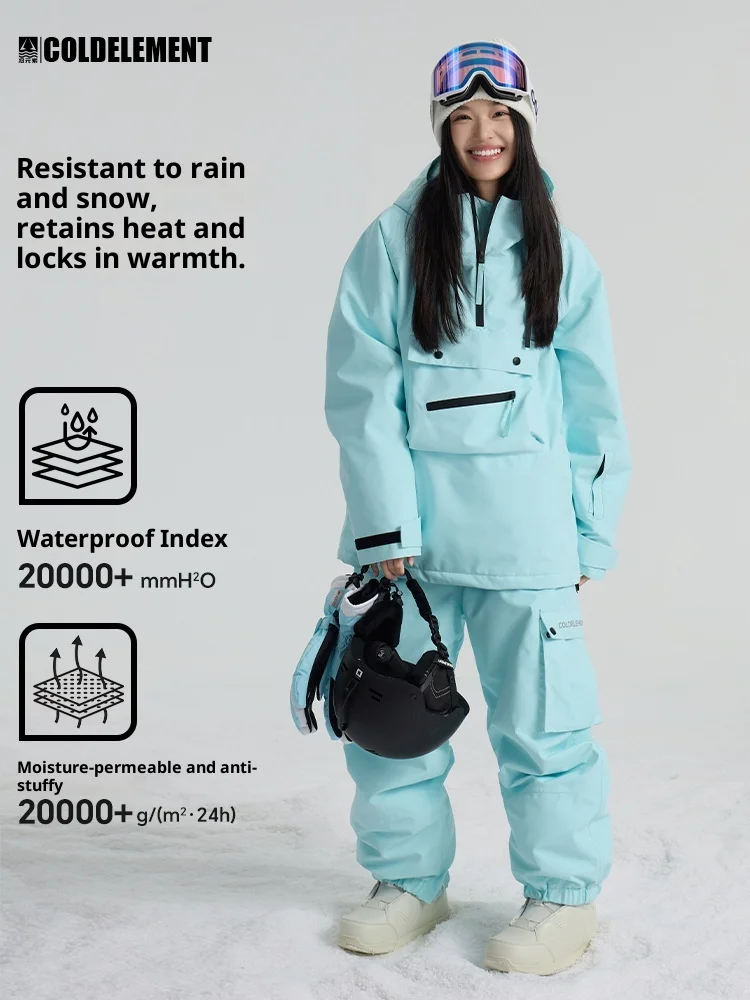 أطقم بدلات التزلج، بدلات تزلج فردية ومزدوجة للرجال والنساء، سترات، بدلات ثلج للرجال والنساء، بلوفر يومي للتزلج Su