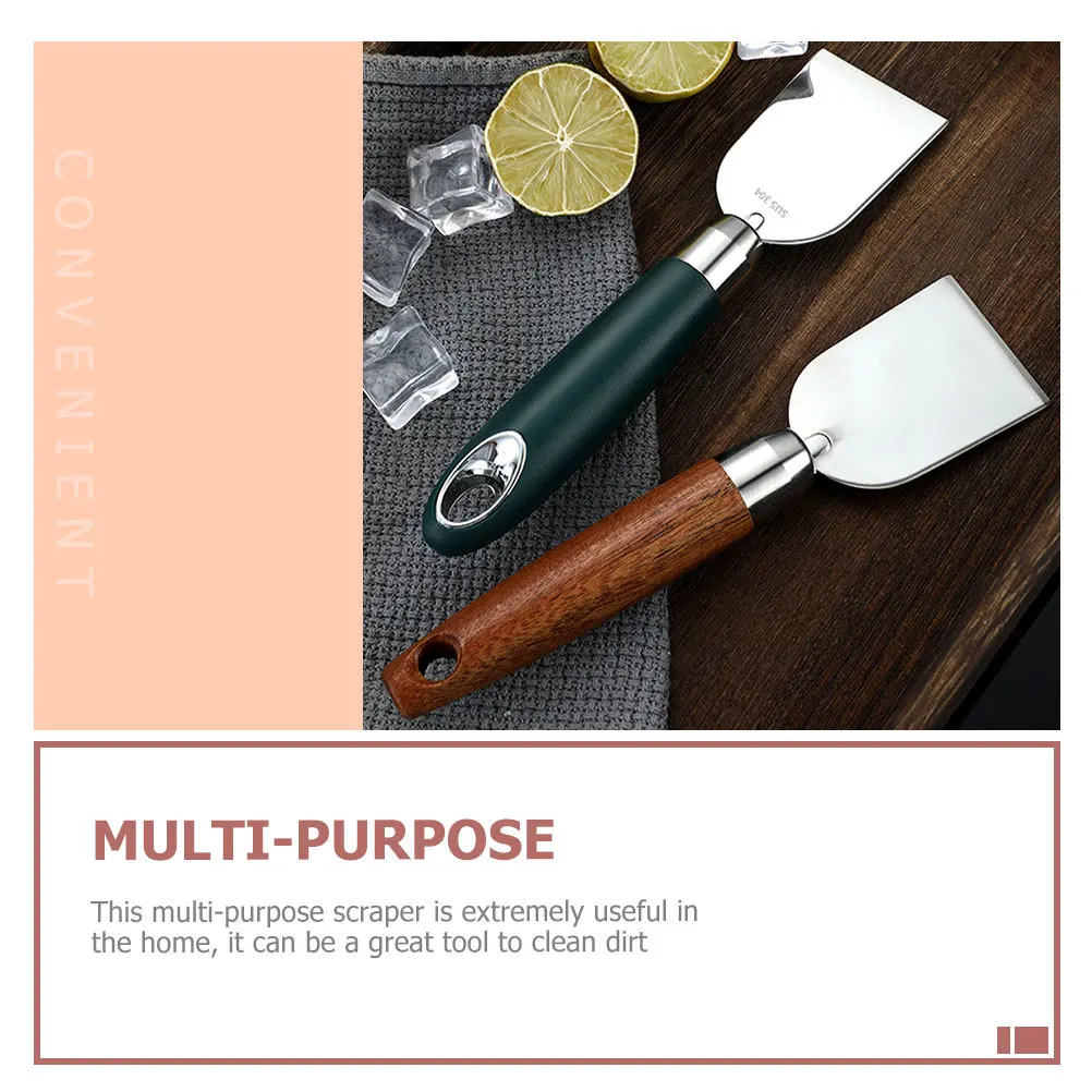 

Oil Scraper Tool Stainless Steel Multi-Purpose Cleaning Scraper For Kitchen Floor Paint Wood Ceramic Glass Sticker Residue