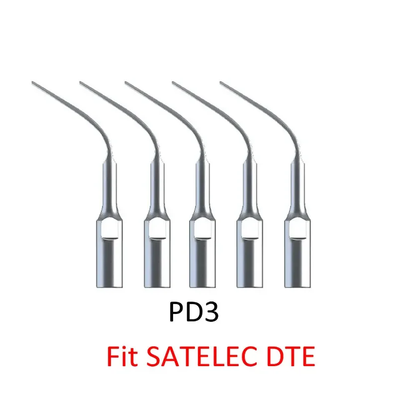 5pcs Dental Scaler Perio Tips In Teeth Whitening For SATELEC,DTE Handpiece  PD1 PD3