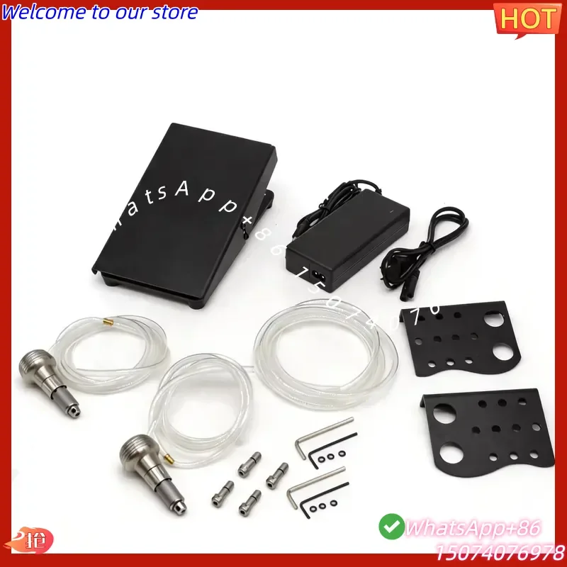 2026 Portable Lightweight Multi-Use Double Heads Pneumatic Engraving Machine for Jewelry Tools Metal Material Square Shape