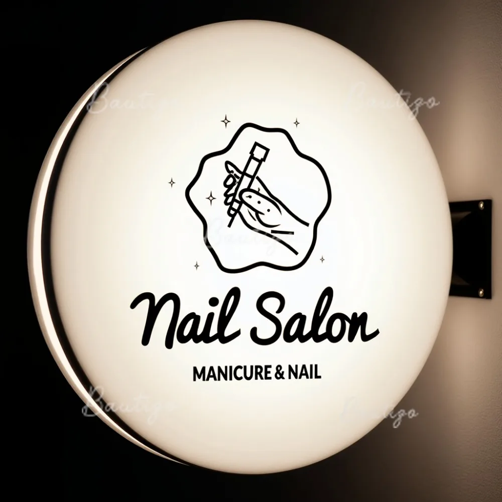 Custom Acrylic Light Box Waterproof Outdoor LED  for Business Sign  Double Sided Storefront Signage Wall Mounted