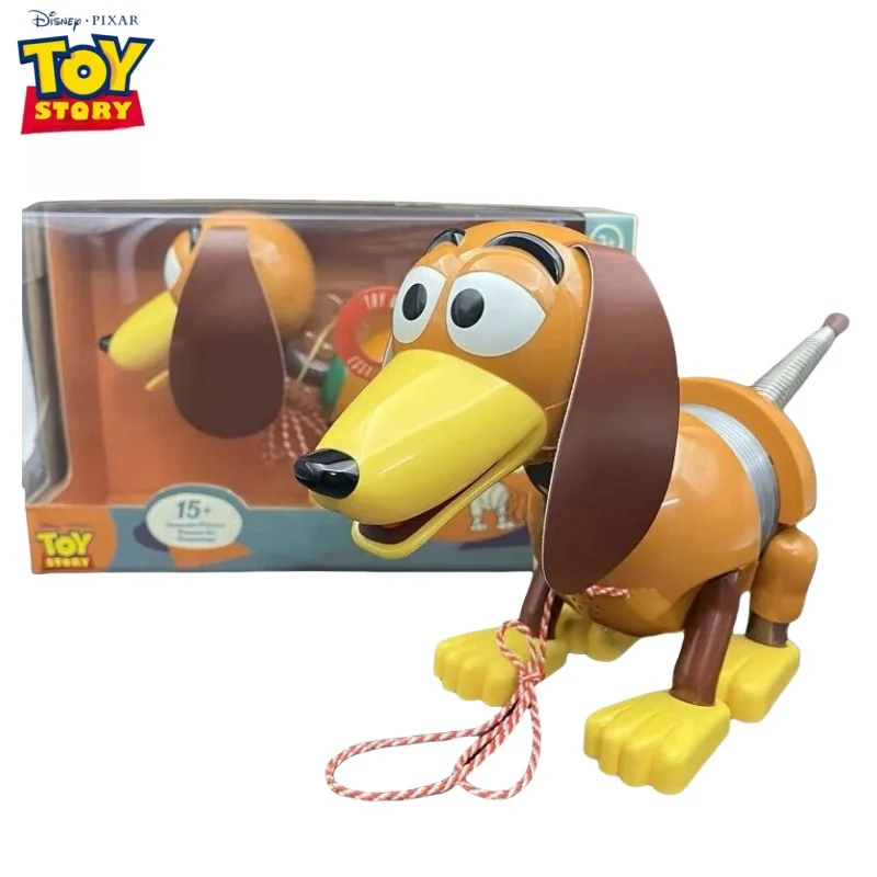 

New 28cm Voice Version Disney Toy Story 75th Anniversary Spring Dog Robot Toy Dog Action Figures Toys Cute Birthday Gift For Kid