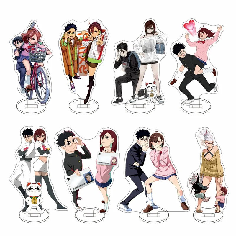 Dandadan Supernatural Armed Takakura Ken Ayase Momo Acrylic Stand Model Plate Desk Ornament Friends Girl Gift Keychain Choice
