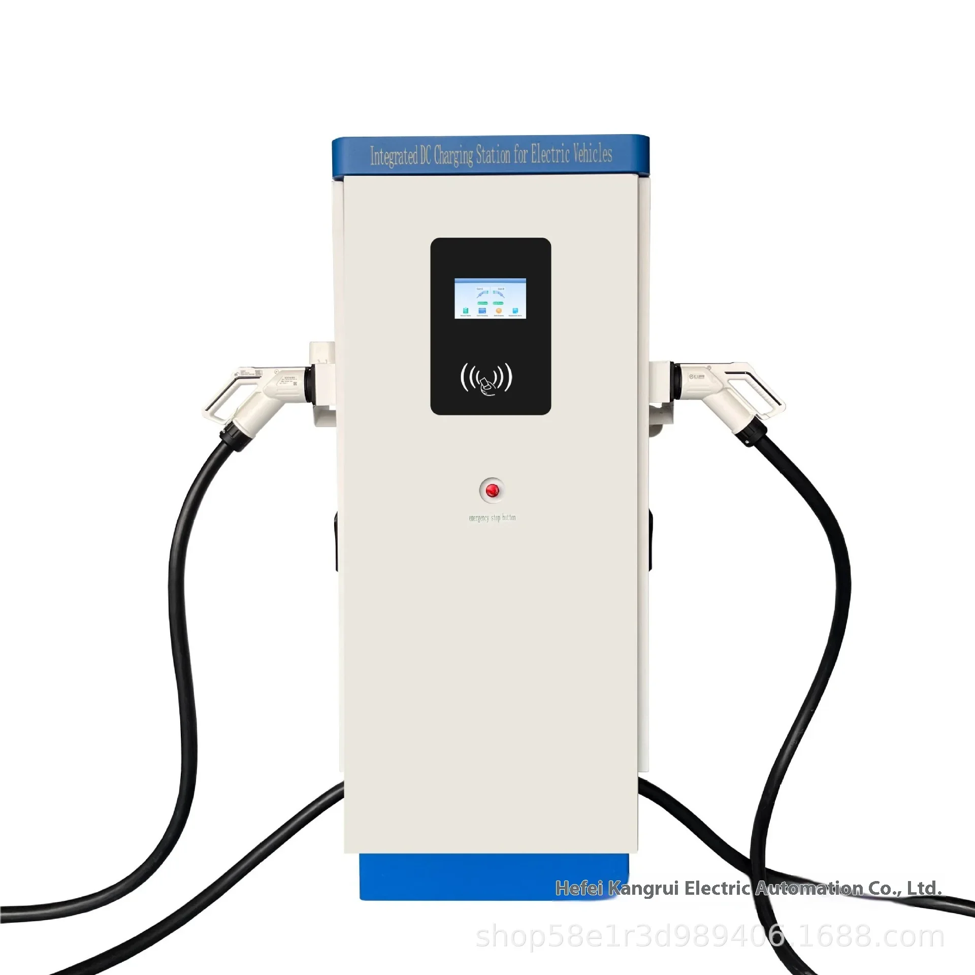 Narzutka szybkiego ładowania komercyjnego standardu krajowego 120/150 kW DC do pojazdów nowej generacji zasilanych energią alternatywną, IP55, standardy ładowania CCS