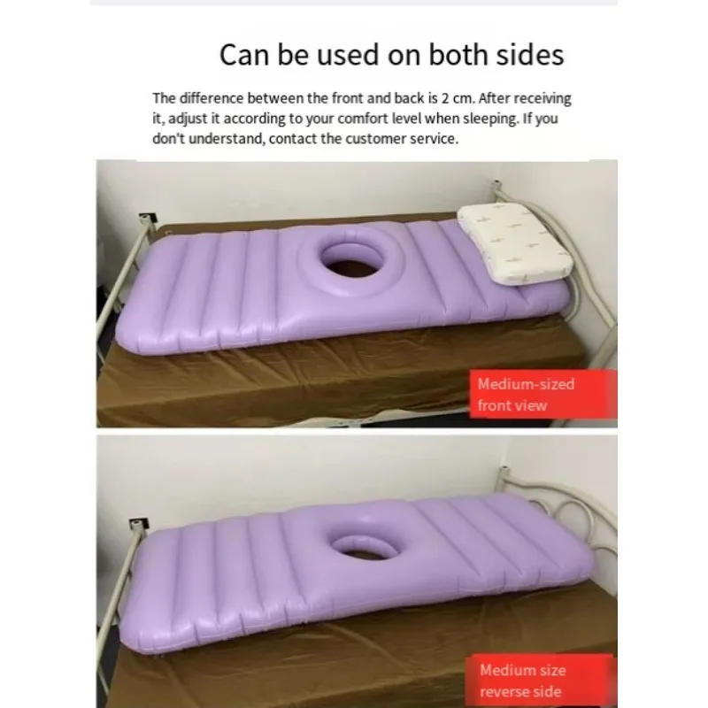 BBL Post Surgery Inflatable Mattress - No Prone Sleeping Needed, Buttock Support for Fat Transfer Recovery