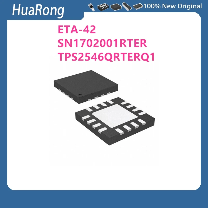 10Pcs/Lot  ETA-42 SN1702001RTER 48BAA TPS2546QRTERQ1 2546Q WQFN16