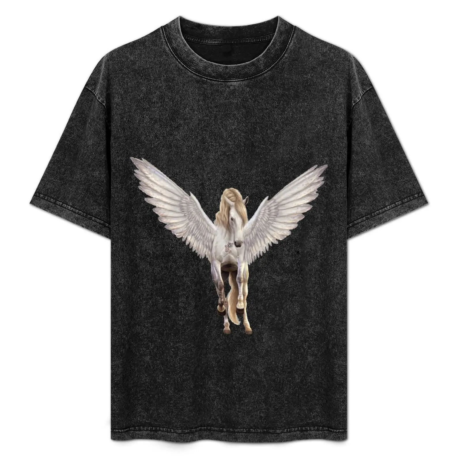 

Pegasus T-Shirt Basic Simple Design Short Sleeve Shirt
