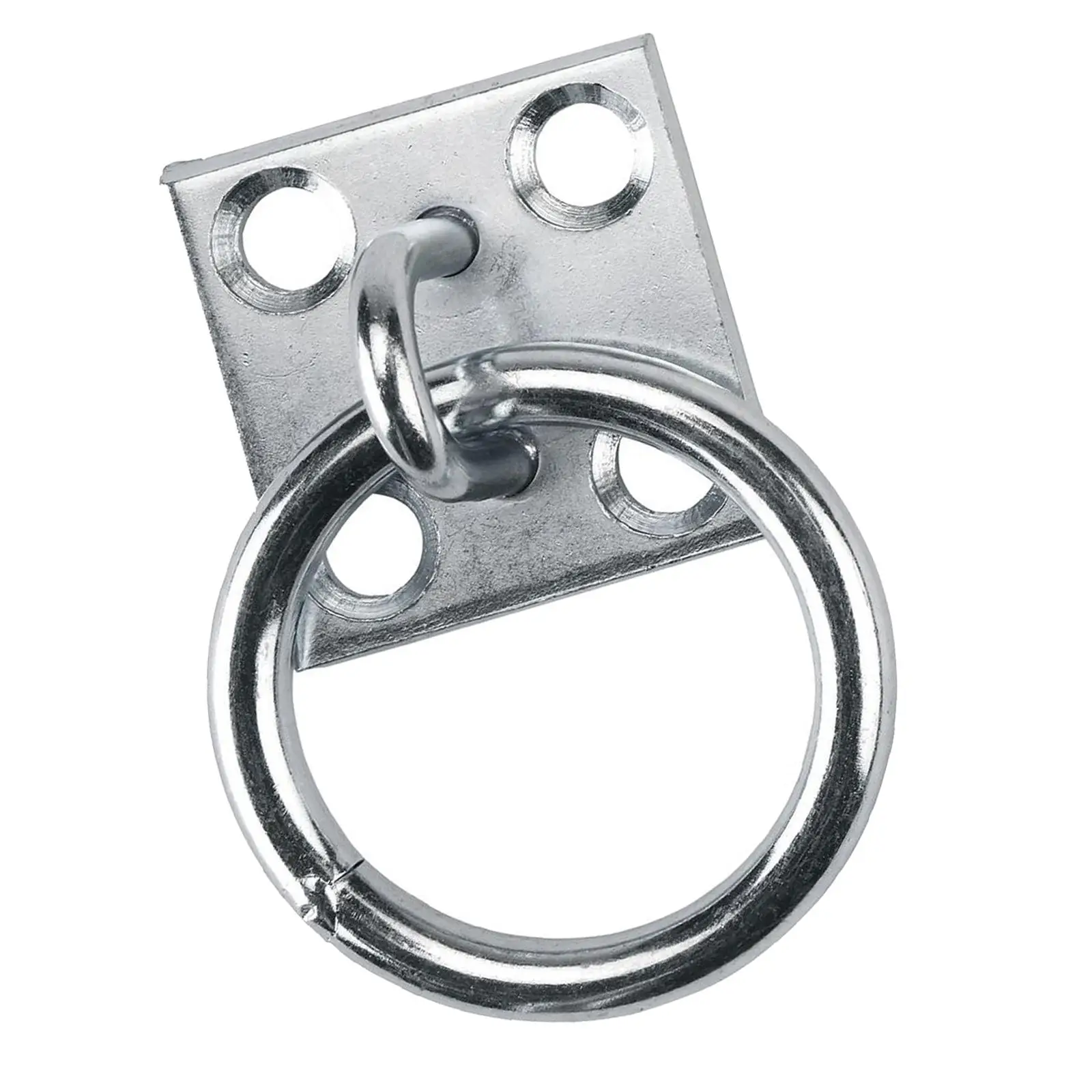 3-4pack Durable Tie Ring Plate Horse Stable Tether for Lashing Equestrian Dog