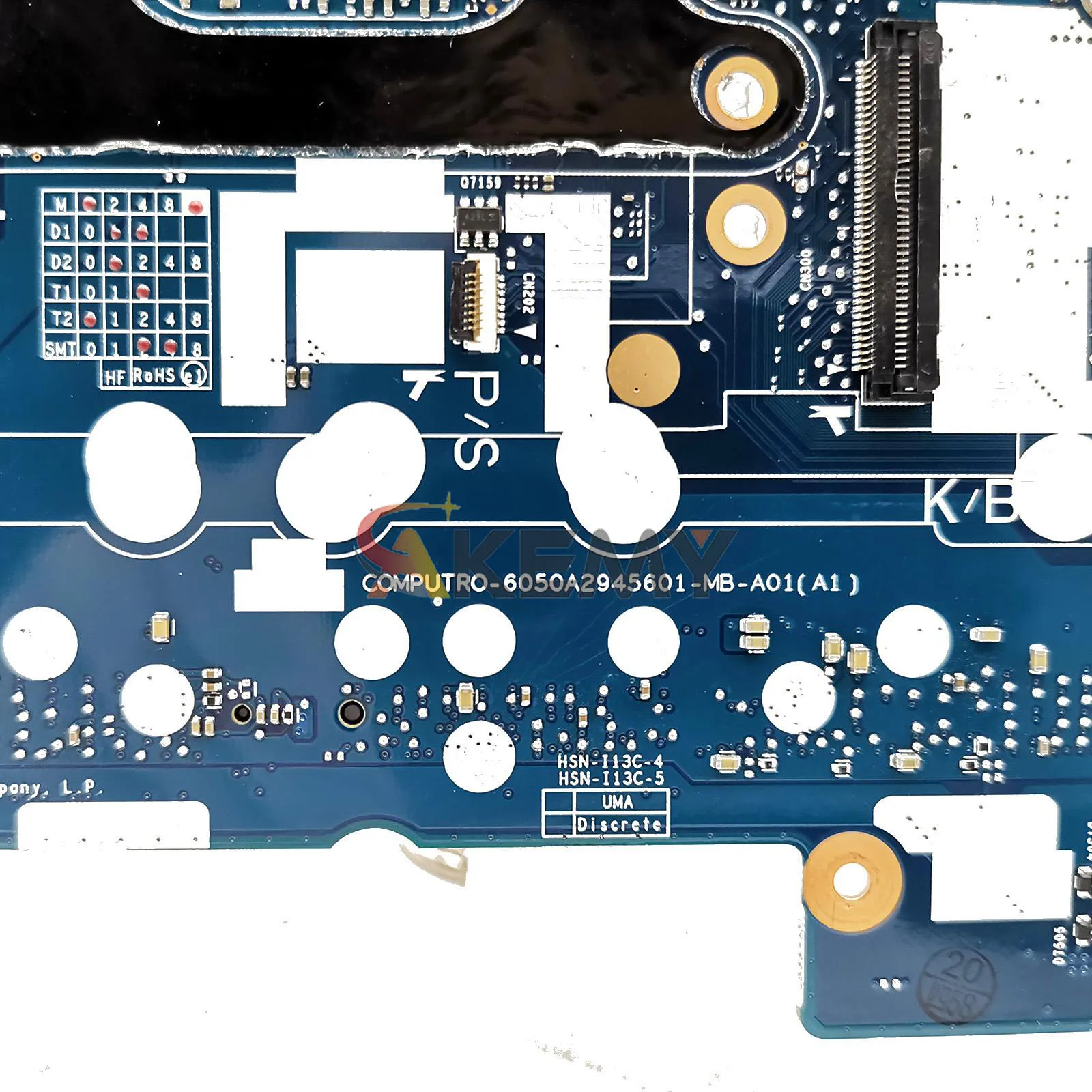 6050A2945601 For HP EliteBook 840 G5 850 G5 Laptop Motherboard L15516-601 L15517-601 With i5 i7 8th CPU 100% Fully Tested