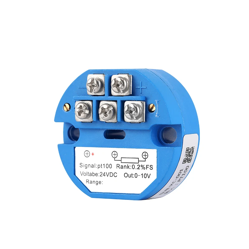 Módulo transmisor de temperatura PT100 4-20mA 0-5V 0-10V Módulo Sensor RTD