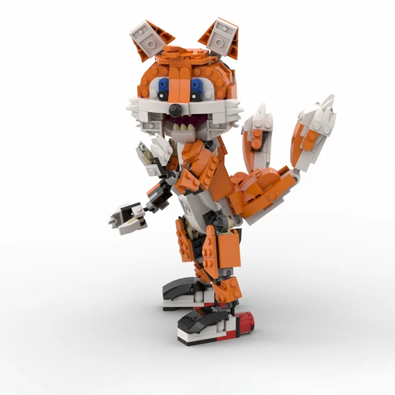 435PCS MOC Sammeln Figuren Tailers Anzug Cartoon Modell Bausteine Stapeln Ziegel Kreative Kind Spielzeug Geschenk Educationalmoc