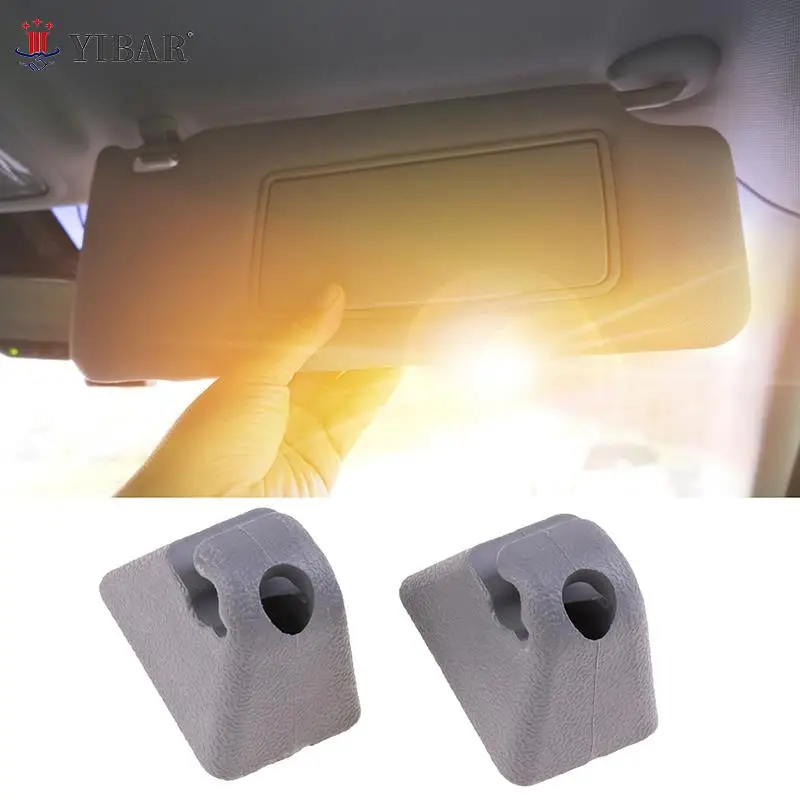 2pcs Sun Visor Clips For Opel Vauxhall Vectra Vivaro A Astra F Corsa Combo B Carlton Tigra Senator Cavalier Mount Bracket Holder