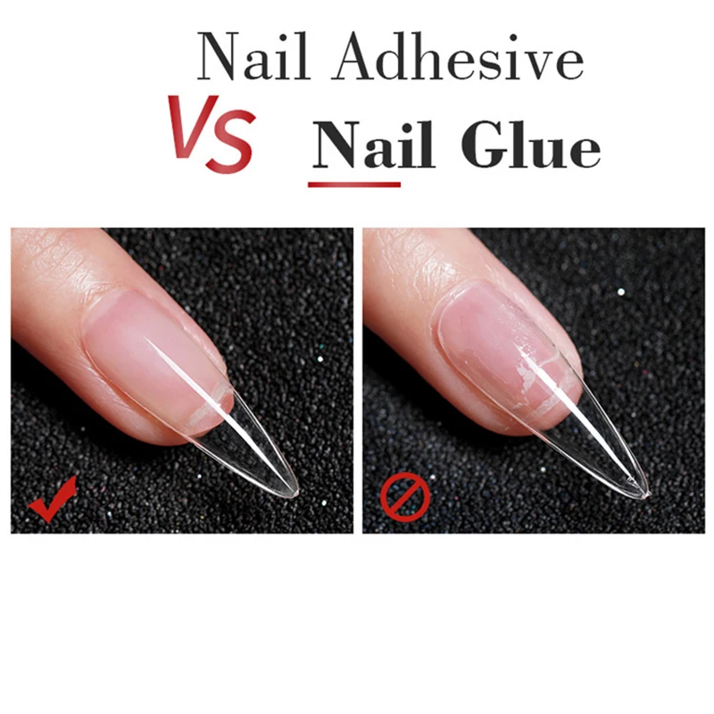 AS 15ML Nagelspitzen Kleber Gel für Falses Nagelspitzen Schnelle Verlängerung 3 IN 1 Funktion Nägel Kunst Transparenter Gelpoliermittel Soak Off UV Gel – Detail 4