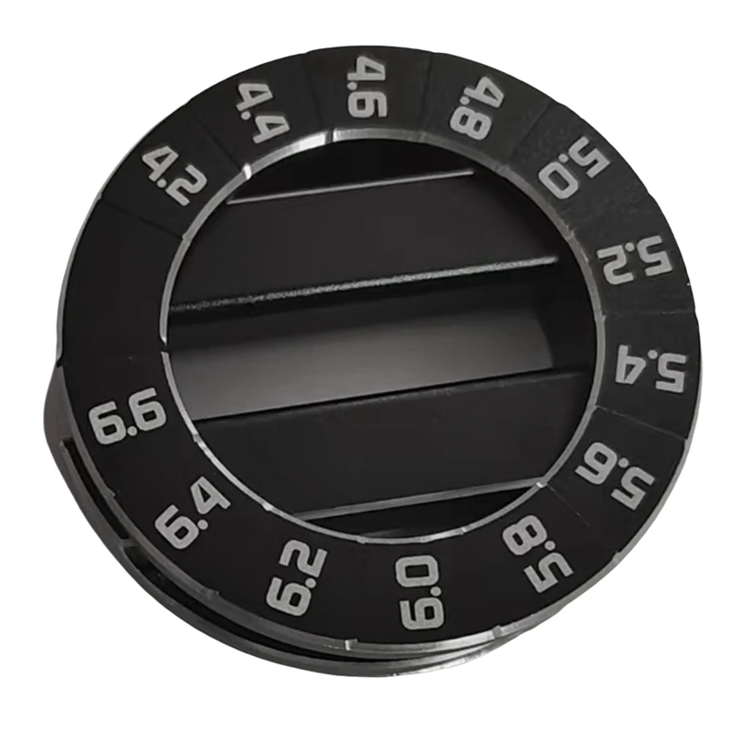 

RC Ride Height Gauge Aluminum Alloy Adjustable Adjuster Measuring Ruler 4.0-6.6Mm For 1/10 RC Car Repair Tools