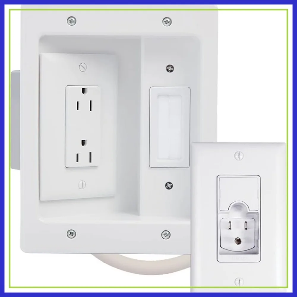 

In-Wall Power & Cable Management Kit 12ft for Wall Mounted TV
