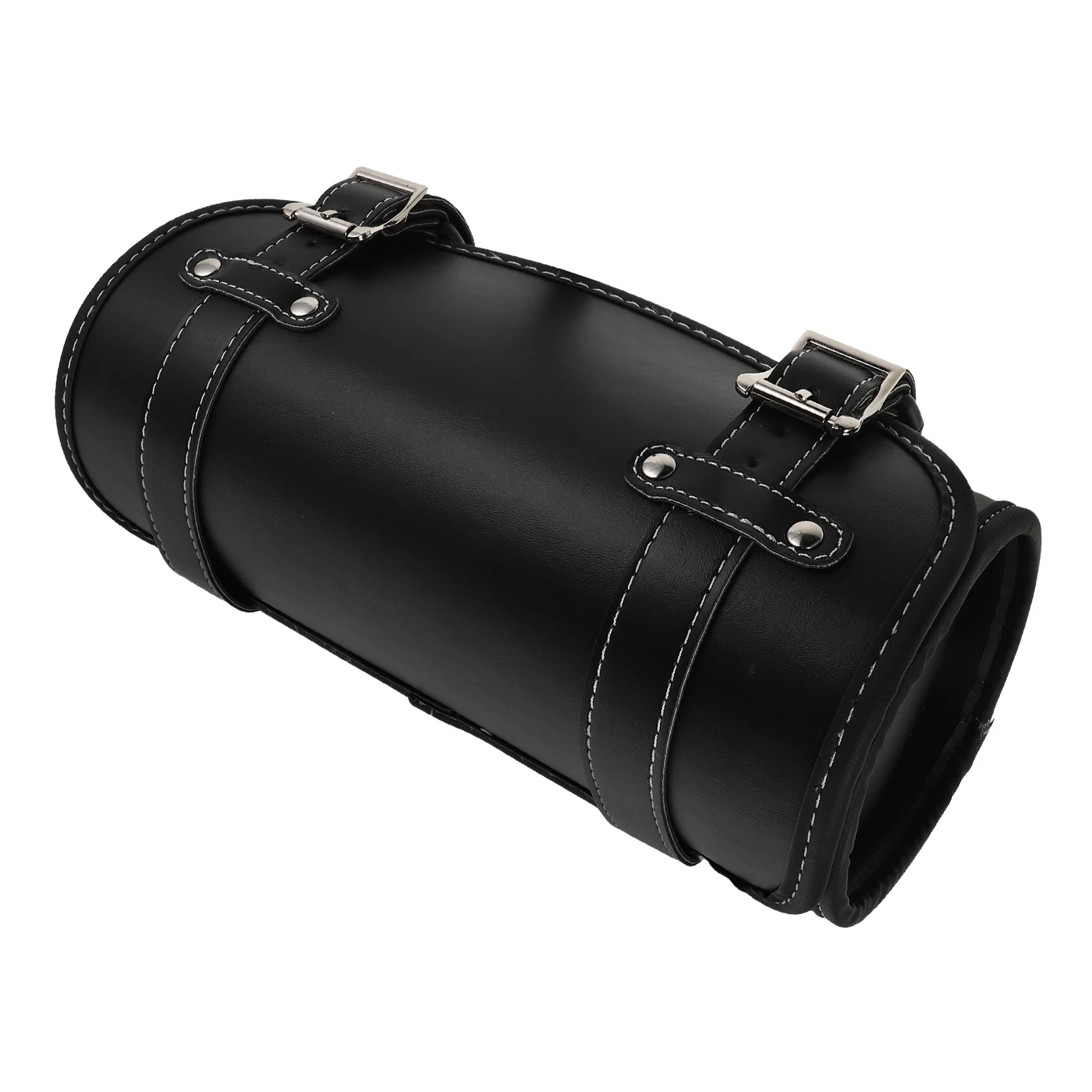 

Waterproof Motorcycle 29X13X12Cm Pu Handlebar Bag Quick Release Saddle Bag For Motorbike Rear Front Frame Tool Storage Durable