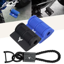 Almohadilla de cambio de marchas para motocicleta, Protector de goma para Yamaha MT07 MT03 MT09 MT10 MT 07 03 09 10 SP TRACER 7/700 GT 9/900GT