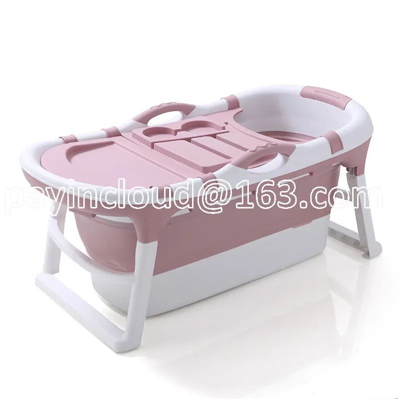 

1.4m/1.2m Large Portable Adult Bathtub Folding Shower Kids Swimming Sauna Spa Tub Household Bathtub