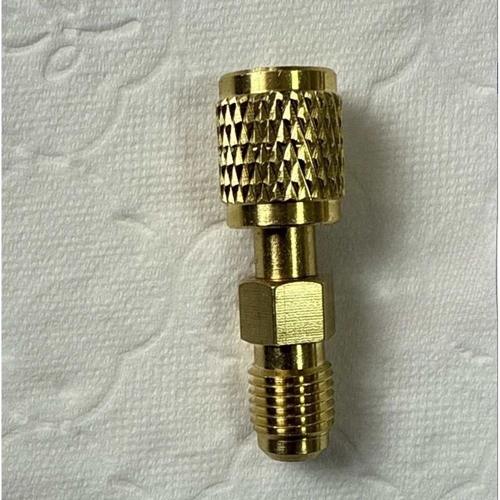 

Industrial Equipment 1 4 SAE Connector 1 4 SAE Thread Adapter Steel Adapter Pressure Integrity For R454B Cylinder