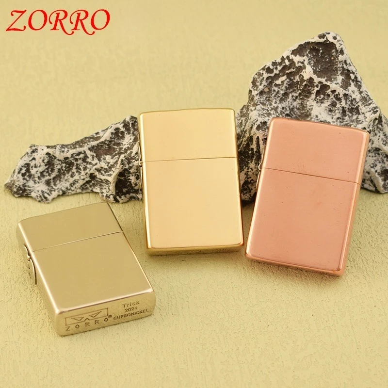 ZORRO Kerosine Lighter Second Generation Upgraded External Hinge Trick Cool Personalized Creative Windproof Trendy Men's Lighter