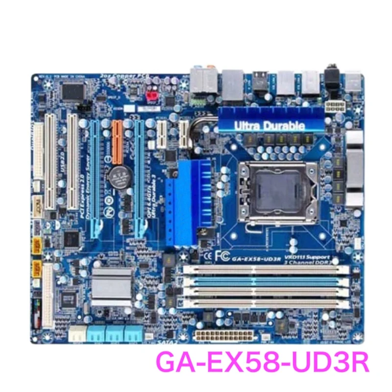 

Suitable For Gigabyte GA-EX58-UD3R Desktop Motherboard X58 LGA1366 DDR3 Mainboard 100% Tested OK Fully Work