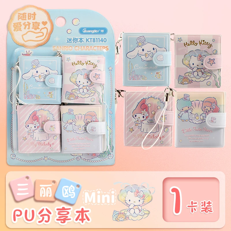 

Sanrio Cartoon Mini Notepad Kawaii My Melody Kuromi Cinnamoroll Notebook Portable Pocket Hand Book Stationery Students Supplies