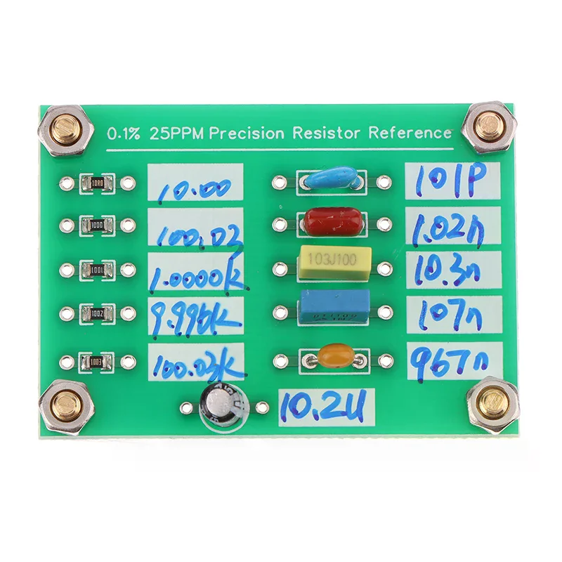 Resistance Reference Board Used With AD584 LM399 To Calibrate And Calibrate Multimeters Precision