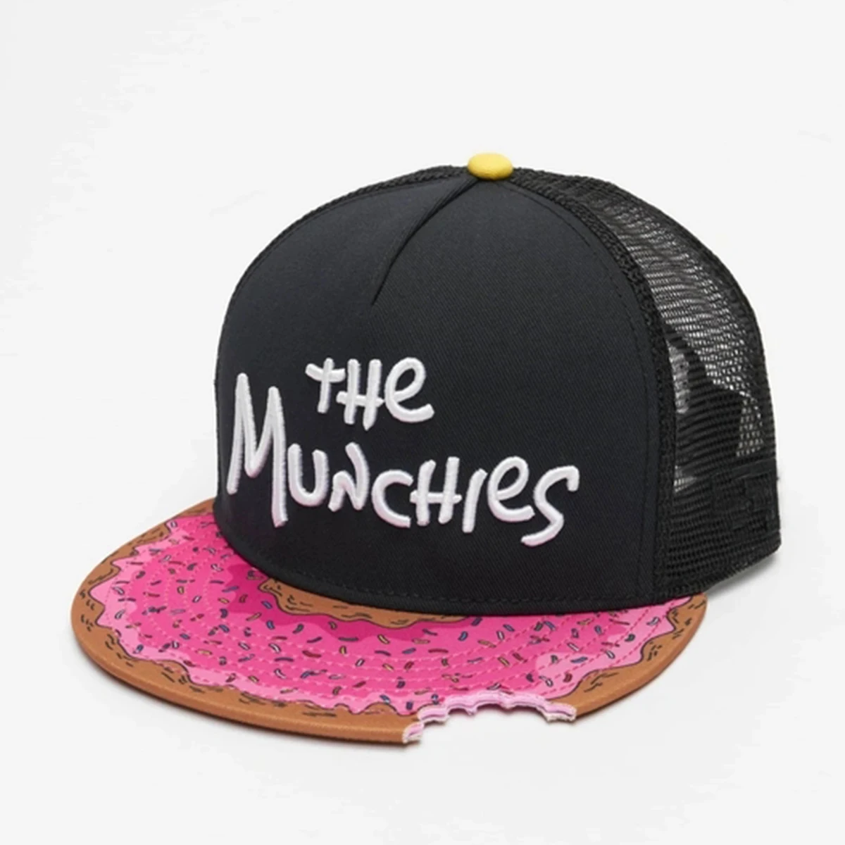 General Unisex THE MUNCHIES Embroidery Hip-hop Hats Spring Autumn Adjustable Casual Snapback Baseball Caps Outdoor Sunscreen Hat