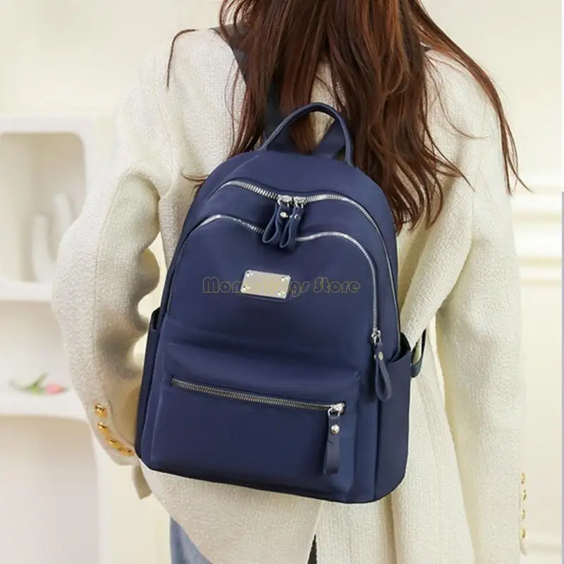 

X90d Женщины рюкзак с большим рюкзаком простой рюкзак простой компьютерный пакет практическая рюкзак простая школьная сумка для