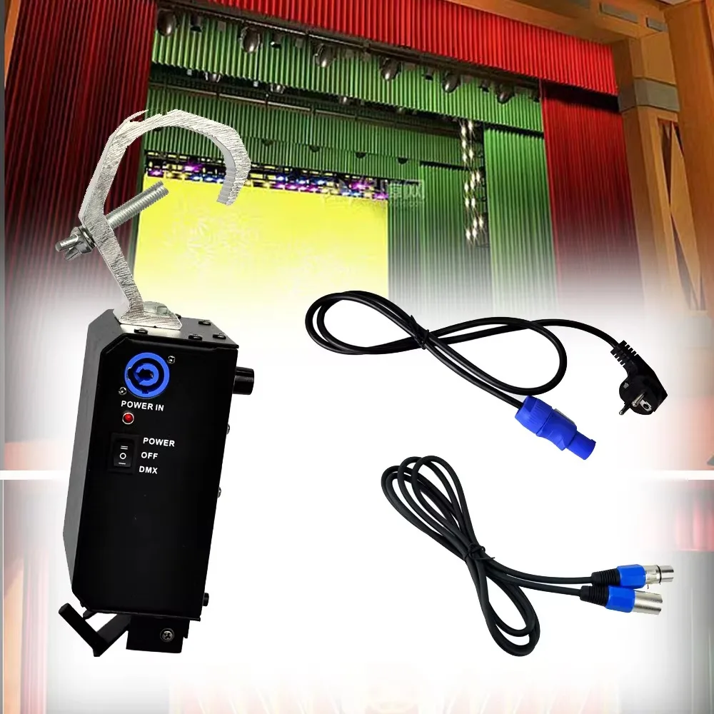 

Stage Curtain Drop Machine DMX512 and Power Control Electronic Hook Disconnector Drop System for Stage Curtain