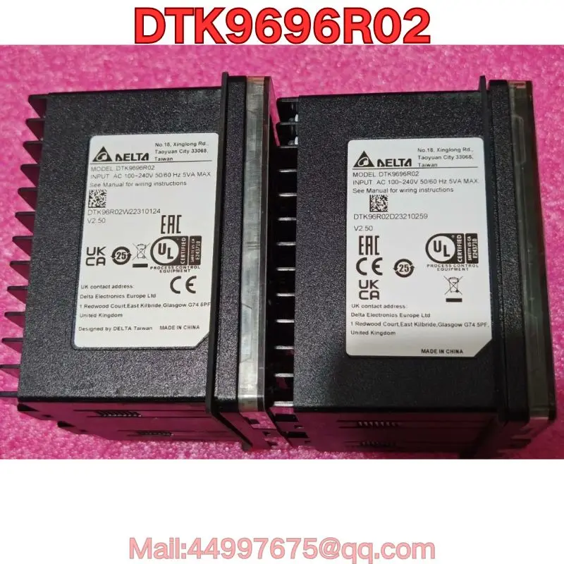 Second-hand DTK9696R02 temperature controller function test is normal