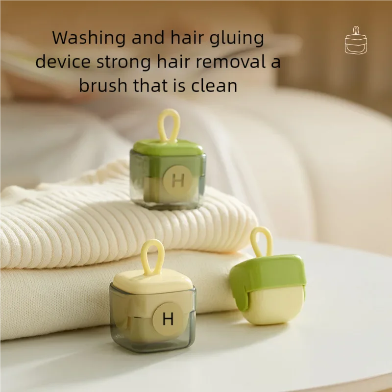 Wiederverwendbare Fusselrolle, waschbar, Mini-Fusselentferner, tragbarer Tierhaarentferner für Kleidung, Staub, für Teppiche, Sofas, nicht beschädigt