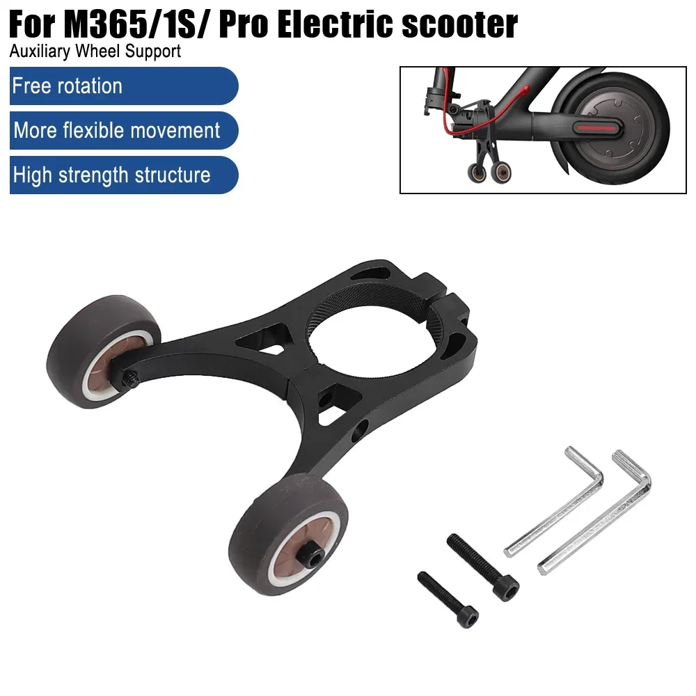 

Handstand Inverted Folding Brackets Auxiliary Wheel Bracket Folding Bracket Wheel Parts for Xiaomi M365 1S Pro Electric Scooter