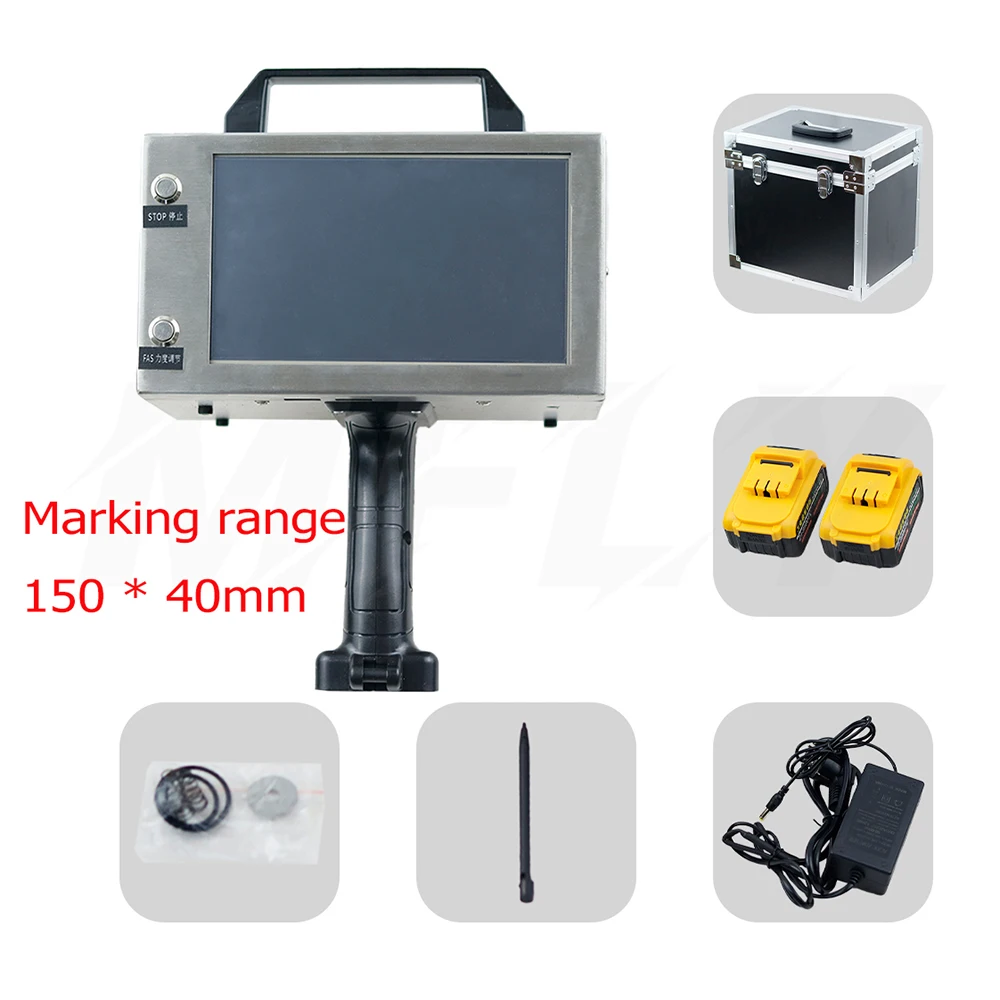 Portable Marking Machine Electricity Nameplate Metal Parts Engraving Machine vehicle chassis number view 4