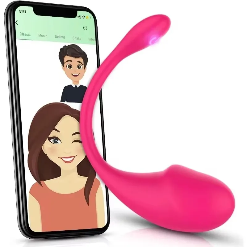 Vibrator Panty Toy with app Control for Long Distance G-spot/Anal for Nipples Vibrator Clitoral Stimulator Sex Toys for Women