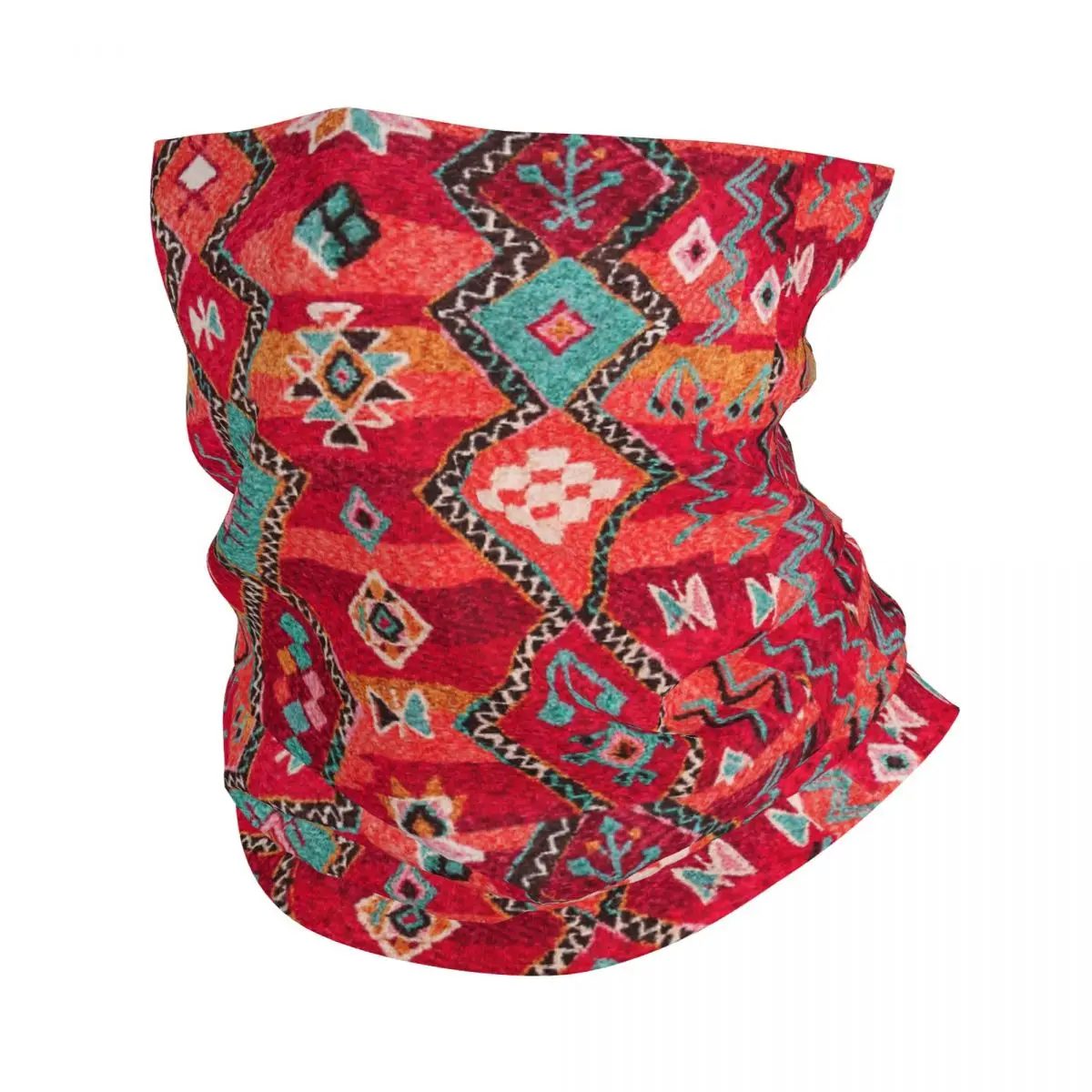 Bandana marroquí Bohemia tradicional para hombres y mujeres adultos, cubierta de cuello Boho Hippie antigua, pasamontañas, bufanda mágica, diadema para exteriores