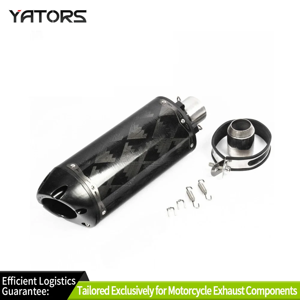 

For Yamaha YZF R1 2009-2014 Exhaust & Exhaust Systems - No Cat Mid Link Pipe Muffler With Carbon Fiber