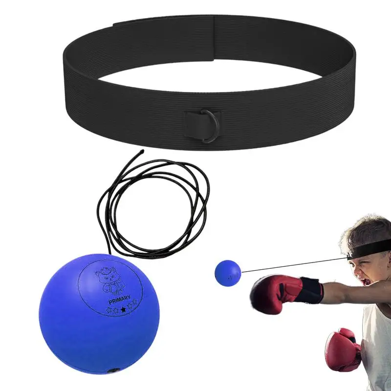 Box-Trainingsball Ultimativer Reflexball mit verstellbarem Kopfband Boxball MMA-Ausrüstung Ideal für Reflexgenauigkeit