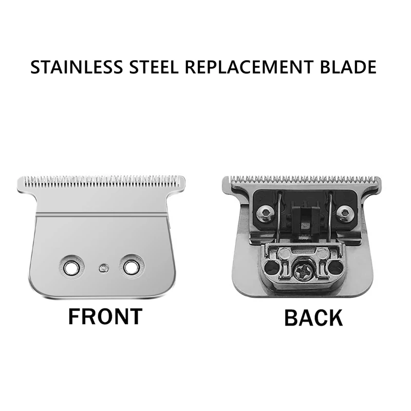 Professional Replacement Titanium Blade set for BaBylissPRO Barberology FX787 and FX726,Fits All FX787,FX726 Clippers