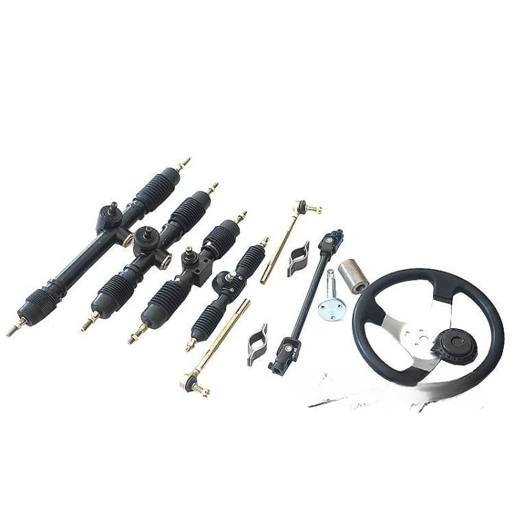 

Modified four-wheel electric motorcycle beach kart accessories steering wheel steering ball head tie rod assembly