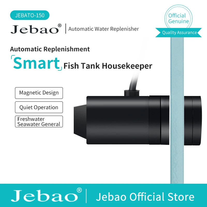 Jebao jebato-150 Aquarium ATO Refill Systems Jecod Fish Tank Freshwater Marine Water Automatic Replenisher Pump Circulation