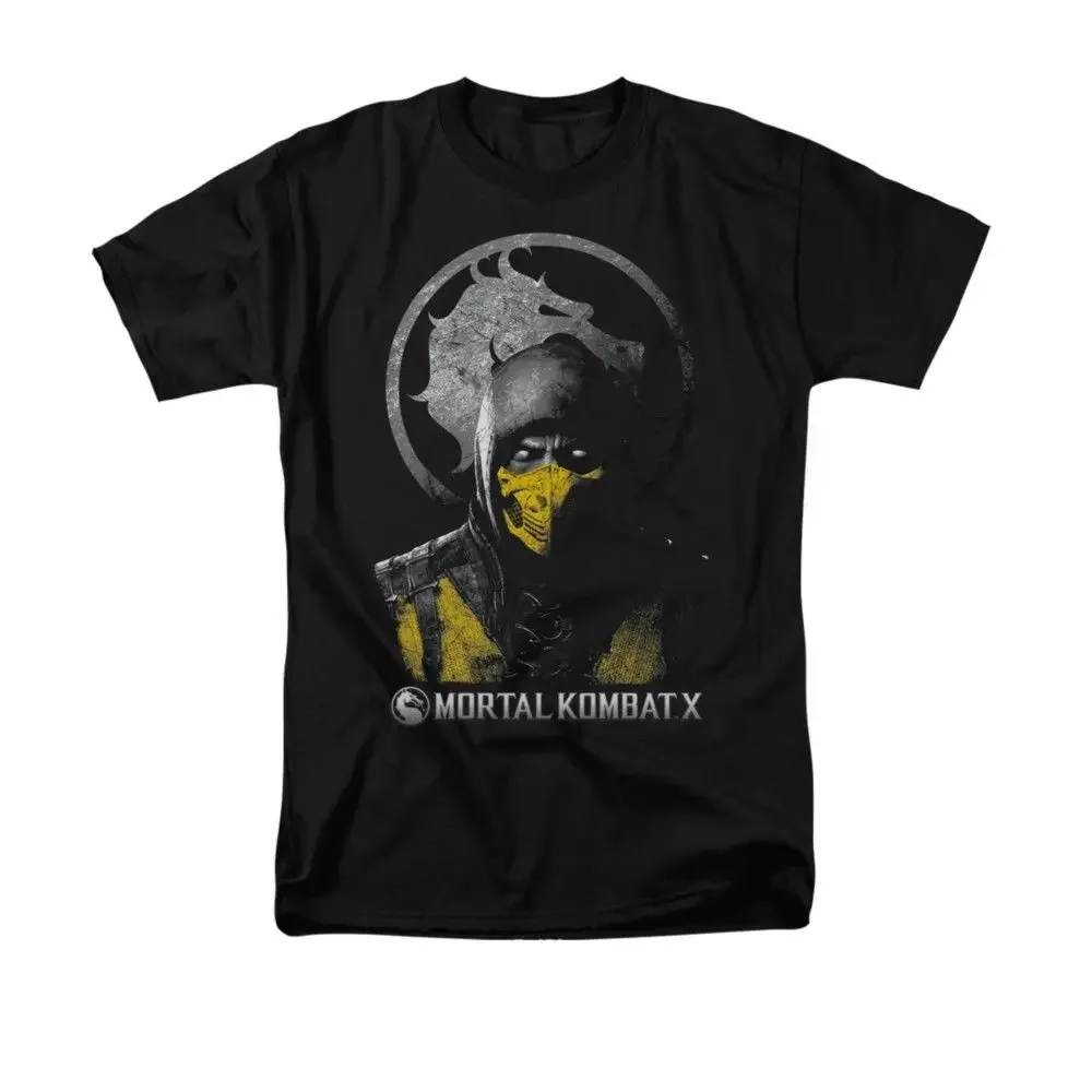 

Hot Sale Summer Cotton O-Neck Short Sleeve Men's T Shirt Popular Scorpion Print T-Shirt New Size S-3XL