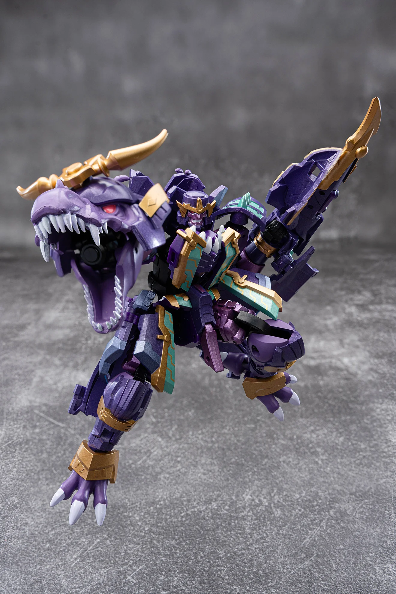 [มีจำหน่ายในเดือนธ.ค./ม.ค.] ของเล่นแปลงร่าง Iron Factory IF EX-77 ไทแรนโนซอรัส เร็กซ์ บีดับเบิลยู ซามูไร ซีรีส์ ของเล่นสะสมขนาดเล็ก