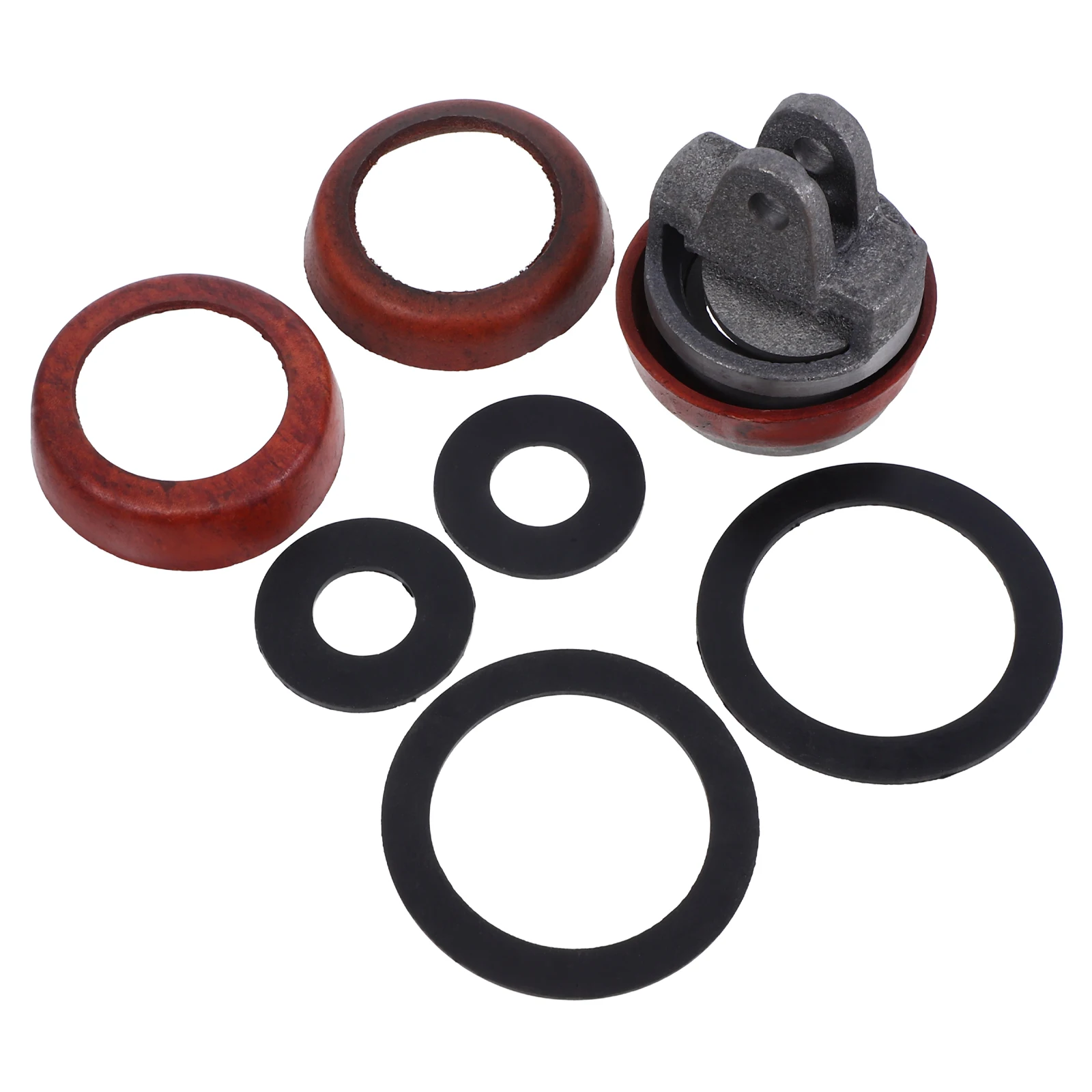 

1Set Manual Water Pump Plunger Kit Cast Iron Repair Parts Gasket Replacement for Well Garden Hand Water Pumps
