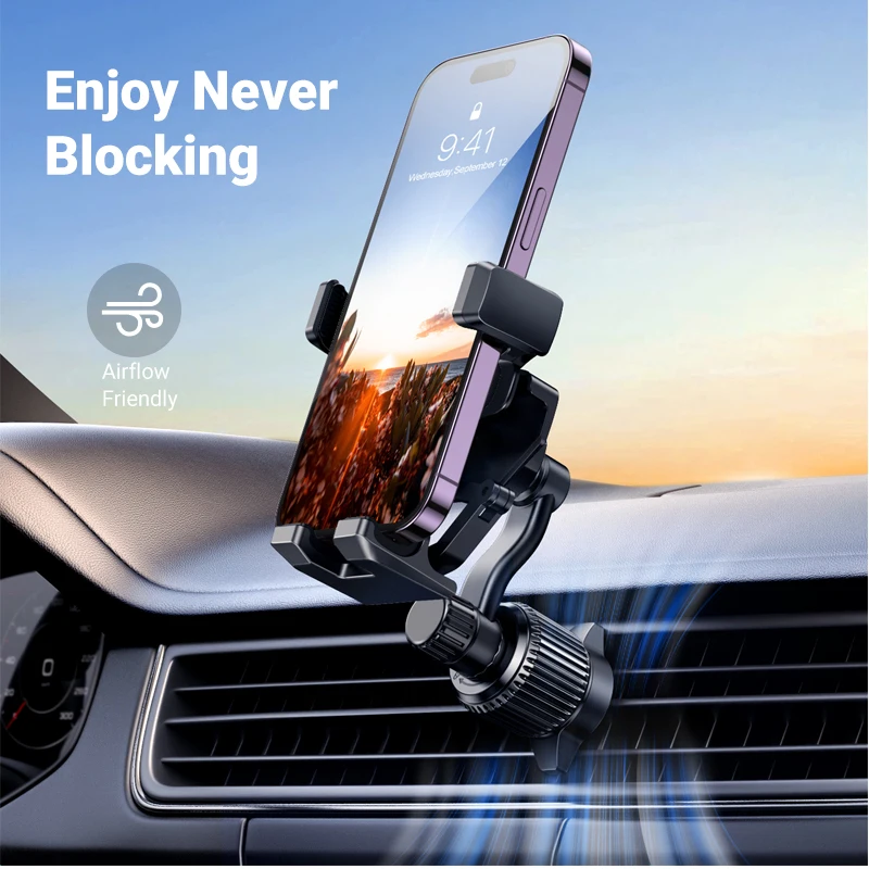 UGREEN Car Phone Holder Gravity Car Phone Stand 360ยฐRotation For iPhone 15 14 13 Pro Max Xiaomi Samsung Air Vent Phone Holder